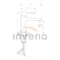 Змішувач для раковини Invena Glamour BU-02-009 золотий