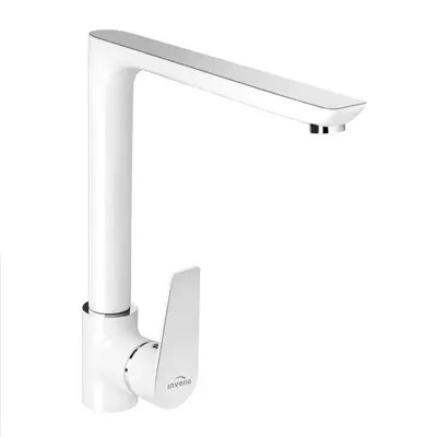 Змішувач для кухні Invena Dokos BZ-19-L02 білий