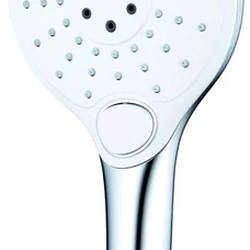 Лійка для душу Invena Rotonda SC-D1-B34 кругла хром біла