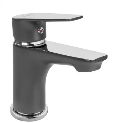 Змішувач для раковини Invena Dokos BU-19-005 графіт