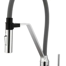 Змішувач для кухні Invena Magnetic BZ-30-L05 сірий