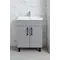Тумба Велла під умивальник Idea 55 Д2 (сірий попіл) ( А0054112 )