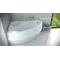 Ванна акрилова асиметрична Wenus 170x110 L з ніжками і панеллю ( А0051012 )