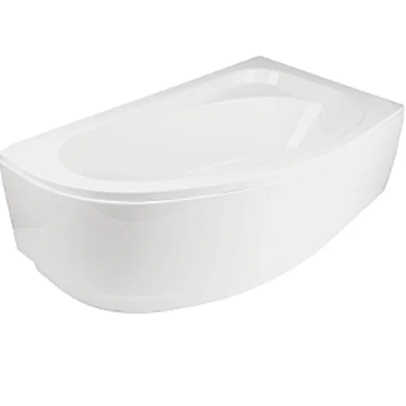 Ванна акрилова асиметрична Cornea 140x80 R з ногами і панеллю ( А0050978 )