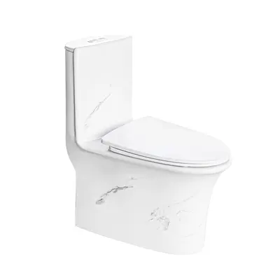 Унітаз-моноблок SY 1612 PAINT rim 71*39*77 білий ( А0058450 )