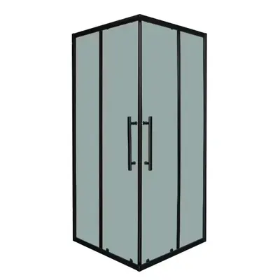 Душова кабіна INSANA Black Aqua grey - HL 87х87х195 мм без піддона ( А0058294 )
