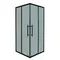 Душова кабіна INSANA Black Aqua grey - HL 87х87х195 мм без піддона ( А0058294 )