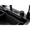 Мийка кухонна TWITER-2 7546 чорна з нержавіючої сталі 75*46*22 BLACK ( А0059849 )