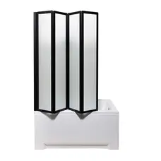 Душева шторка TIFFANI P Black 110x140 ( А0057707 )