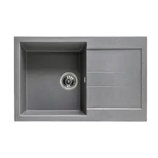 Мийка гранітна Mida 78х50 сіра ( А0050373 )