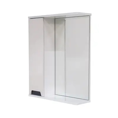 Дзеркало з шафкою Poli 60 L кремовий браш ліве ( А0051258 )