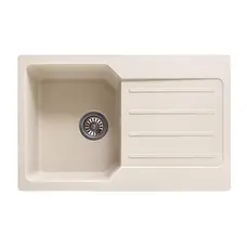 Мийка гранітна Tifani 78х50 бежева ( А0050376 )