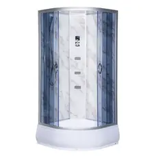 Гідробокс TKF90-30 Мармур BG 90x90x215 середній піддон ( А0047473 )