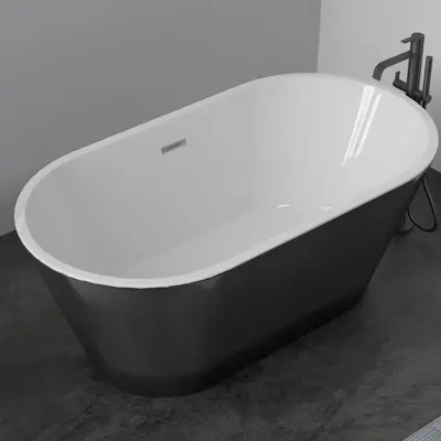 Ванна окремостояча Filicia Black 168*80*58 ( А0056891 )