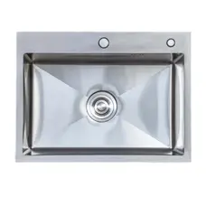 Мийка кухонна LEIF 5843 з нержавіючої сталі 58*43*23 satin ( А0056967 )