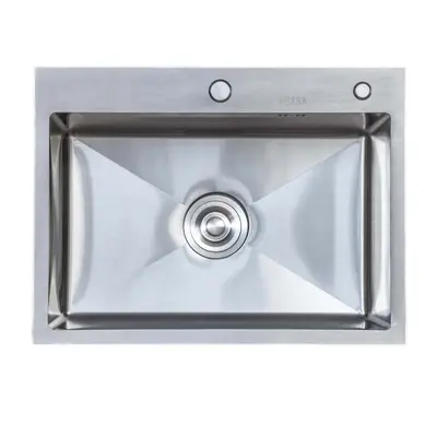 Мийка кухонна LEIF 5843 з нержавіючої сталі 58*43*23 satin ( А0056967 )