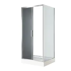 Душова кабіна INSANA Fiona 90 Grey 110*90*205 мілкий піддон 15 см ( А0059247 )