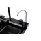 Мийка кухонна MITTONI B-5 7546 чорна з нержавіючої сталі 75*46*22 BLACK ( А0059851 )
