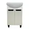 Тумба Poli під умивальник Mito/Церсані 55 Д2 (Браш вершковий вершковий) ( А0050604 )