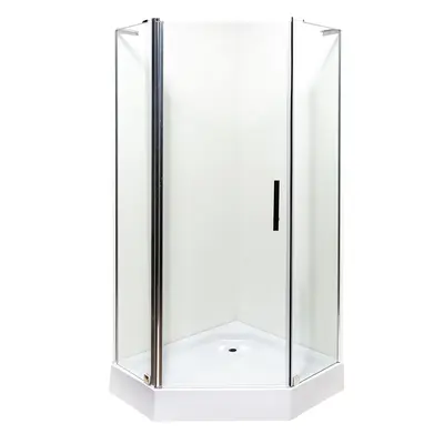 Душова кабіна INSANA Ethna Clear P91 з розмірами 90x90x200 і мілким піддоном ( А0046232 )
