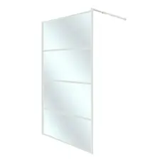 Душова перегородка INSANA Alba біла 110x200 ( А0051974 )