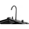 Мийка кухонна PIANO P-7 7546 чорна з нержавіючої сталі 75*46*22 BLACK ( А0059852 )
