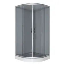 Душова кабіна VIVIA JK 091 Сіра 90*90*191 мілкий піддон ( А0055605 )