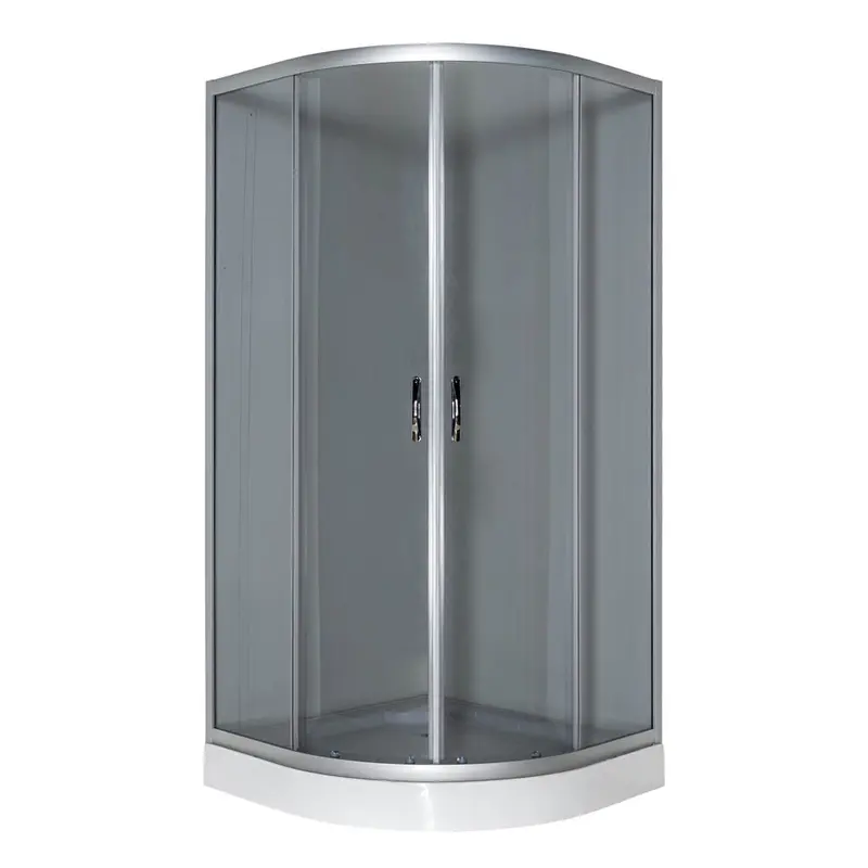 Душова кабіна VIVIA JK 091 Сіра 90*90*191 мілкий піддон ( А0055605 )