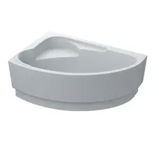 Ванна акрилова асиметрична FIONA 150x100 L + ноги + екран під ванну ( А0045121 )