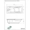 Ванна акрилова прямокутна BRINA 180x80 + ніжки ( А0045155 )