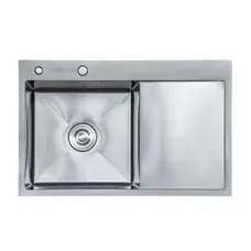 Мийка кухонна SIDER L 7850 з нержавіючої сталі 78*50*23 satin ( А0056975 )