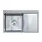Мийка кухонна SIDER L 7850 з нержавіючої сталі 78*50*23 satin ( А0056975 )