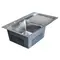Мийка кухонна SIDER L 7850 з нержавіючої сталі 78*50*23 satin ( А0056975 )