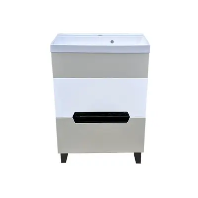 Тумба Poli під умивальник Idea 60 Ш2 Браш вершки вершковий ( А0054110 )