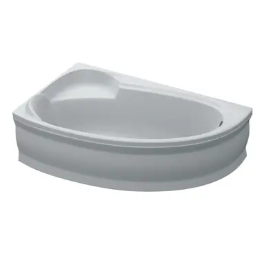 Ванна акрилова асиметрична BIANKA155x95 L + ноги + екран під ванну ( А0045124 )