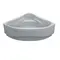 Ванна акрилова кутова ALIA 150x150 + ноги + екран під ванну ( А0045136 )