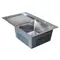 Мийка кухонна SIDER R 7850 з нержавіючої сталі 78*50*23 satin ( А0056976 )
