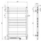 Електрична рушникосушарка ст.Ellipse 500*800 L Sensor ( А0055733 )