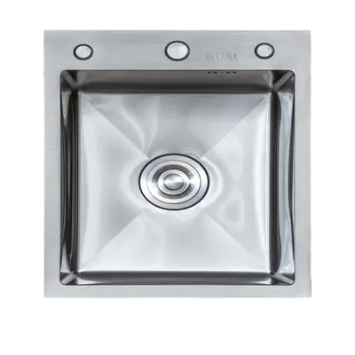 Мийка кухонна LEIF IB 5050 з нержавіючої сталі 50*50*22 satin ( А0059856 )