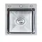 Мийка кухонна LEIF IB 5050 з нержавіючої сталі 50*50*22 satin ( А0059856 )