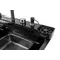 Мийка кухонна KARAFA-4 7546 чорна з нержавіючої сталі 75*46*22 BLACK ( А0059854 )