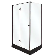 Душова кабіна INSANA Adriana Black M 100х80х210 мілкий піддон 14см ( А0051343 )