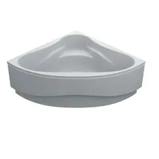 Ванна акрилова кутова MILANA 140x140 + ноги + екран під ванну ( А0045135 )