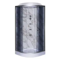 Гідробокс TKF100/1 Мармур BG 100х100x215 мілкий піддон ( А0048381 )