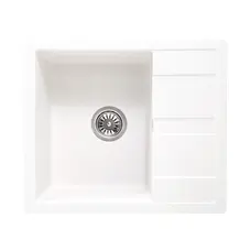 Мийка гранітна SMART 50х58 біла ( А0044243 )