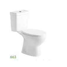 Унітаз 663 640*365*760 білий ( А0058115 )