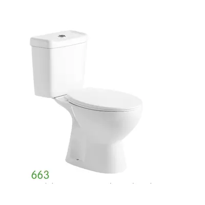 Унітаз 663 640*365*760 білий ( А0058115 )