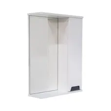 Дзеркало з шафкою Poli 55 R біле праве ( А0051233 )