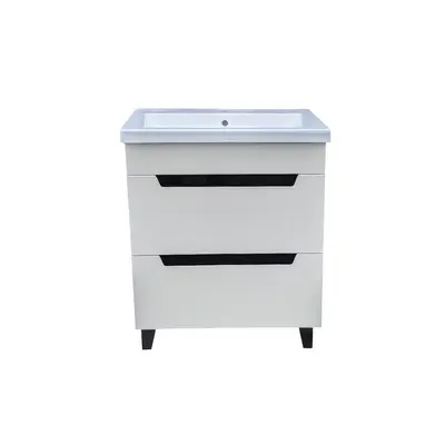 Тумба Poli під умивальник Cers 80 Ш2 Браш вершковий вершковий ( А0051106 )