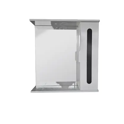 Дзеркало з шафкою Палітра 60 з вставкою (без підсвічування) ( А0054201 )